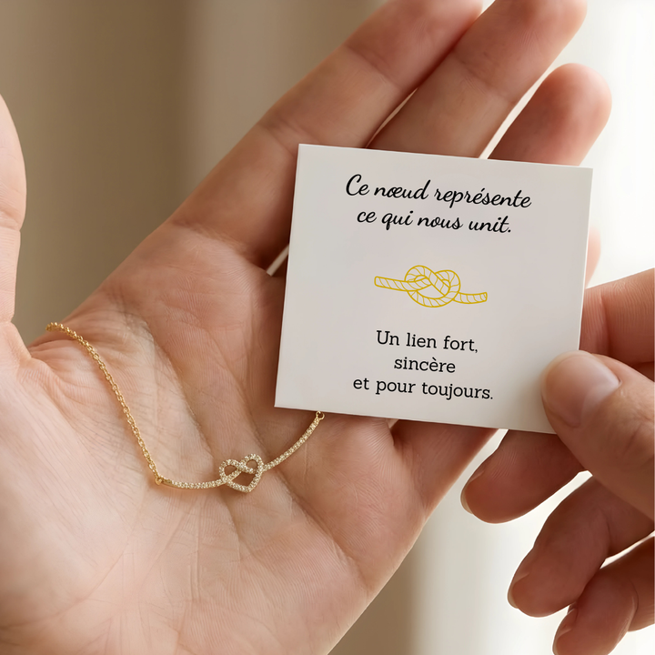 Collier Nœud de Cœur