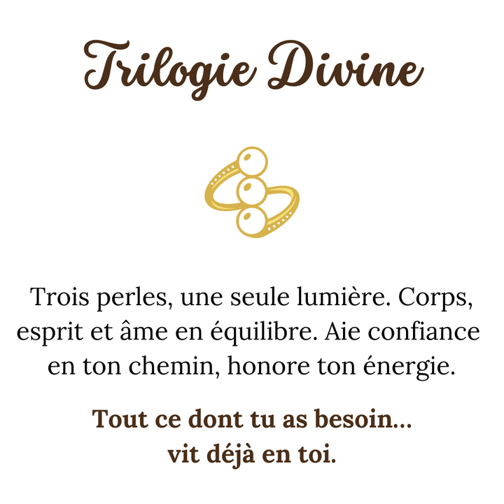 Bague Trilogie Divine