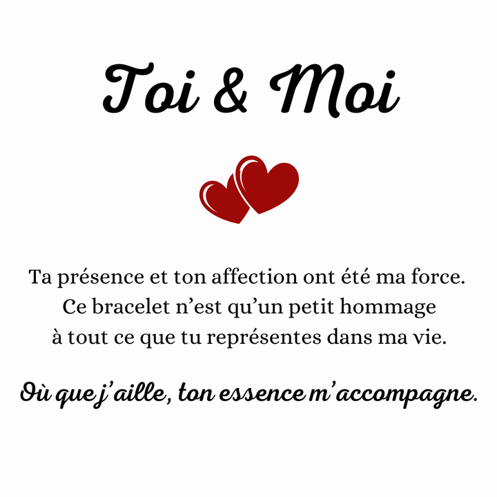 Bracelet Toi & Moi