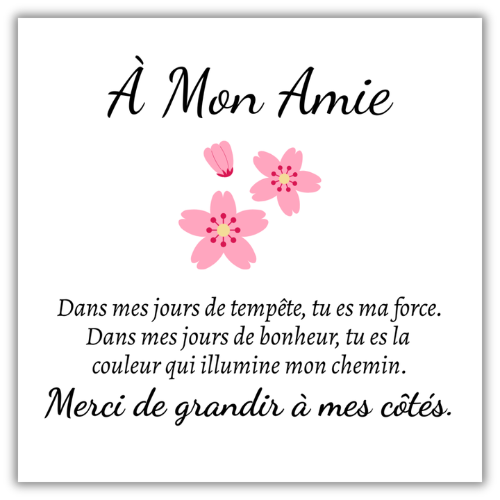 Collier Fleur de l’Amitié
