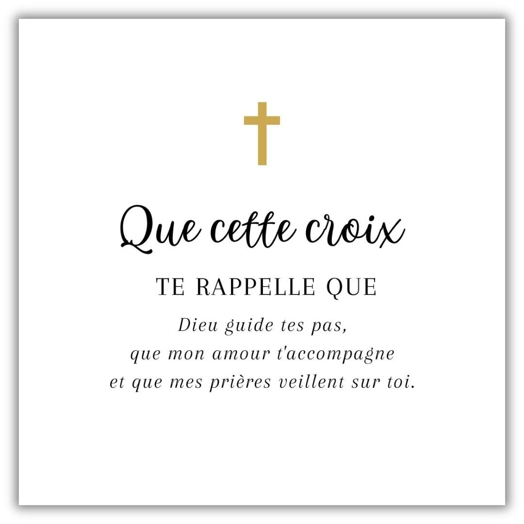 Collier « Ma Prière »