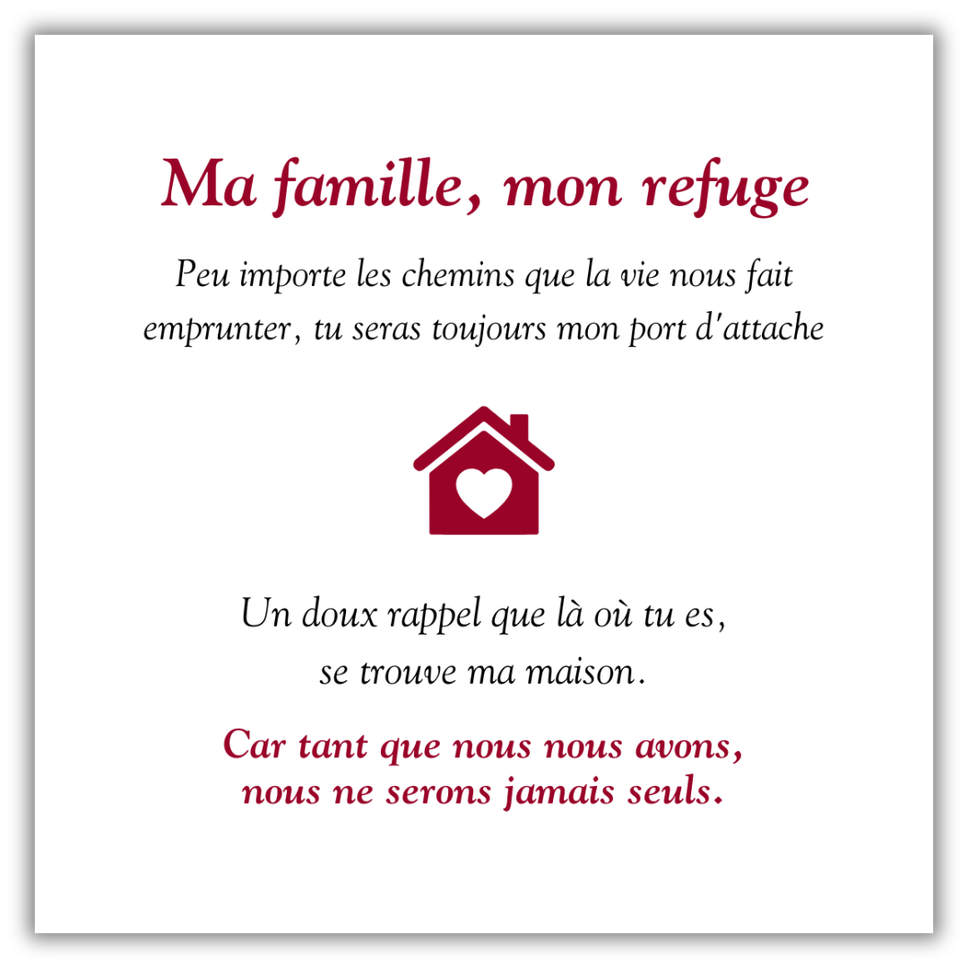 Collier Ma Famille - Personnalisé