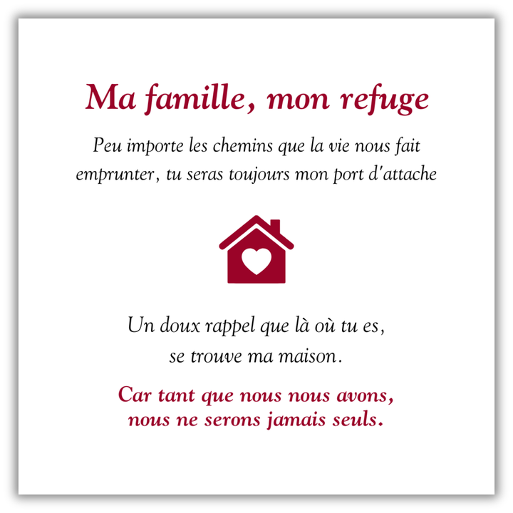 Collier Ma Famille - Personnalisé