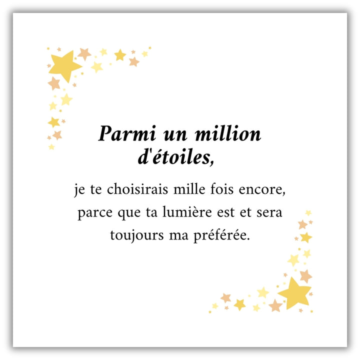 Collier « Parmi un Million d'Étoiles »