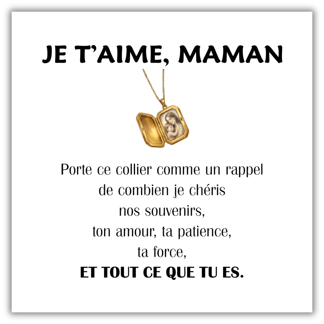 Collier Souvenirs de Maman