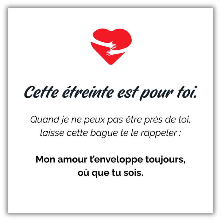 Bague Étreinte Infinie