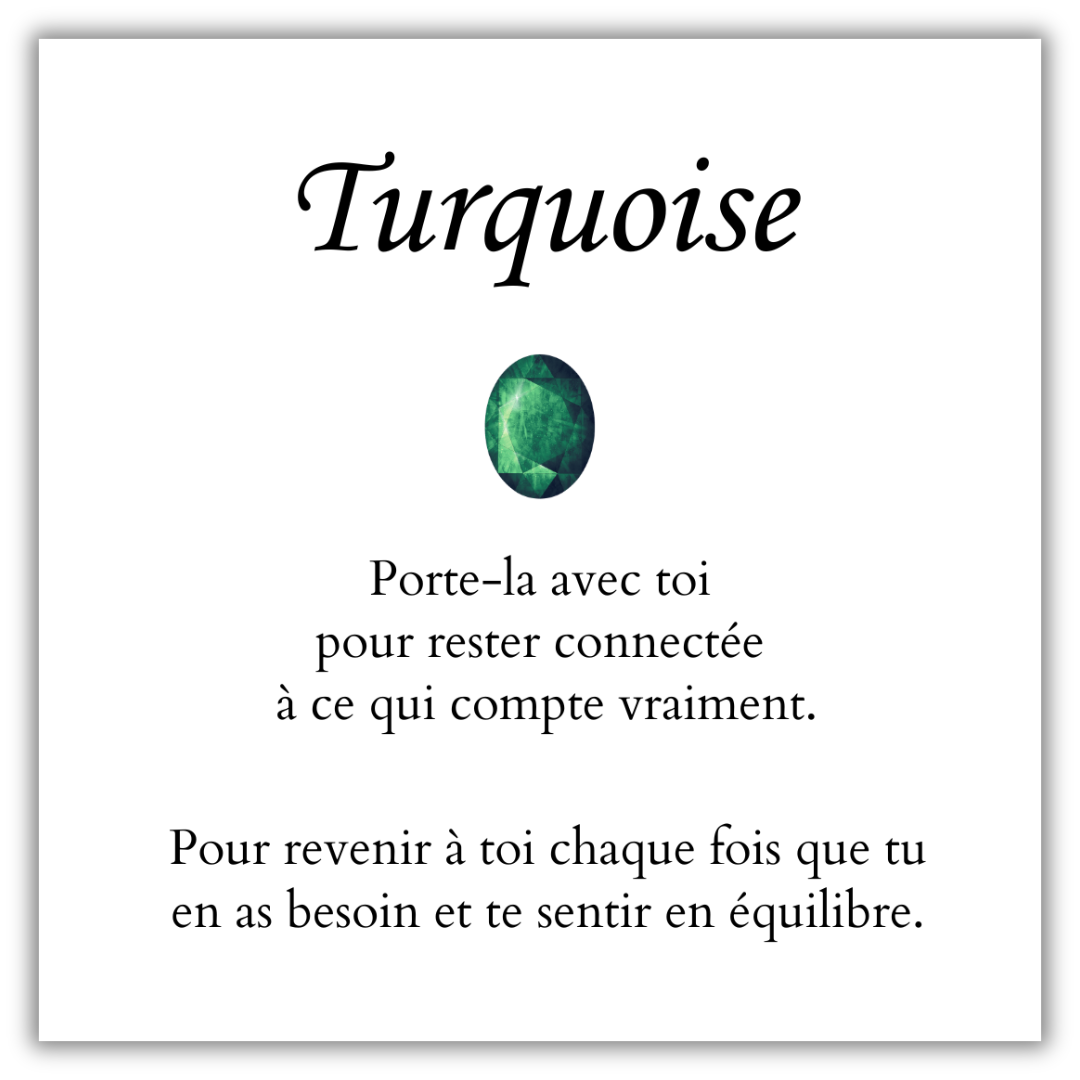 Bague Turquoise