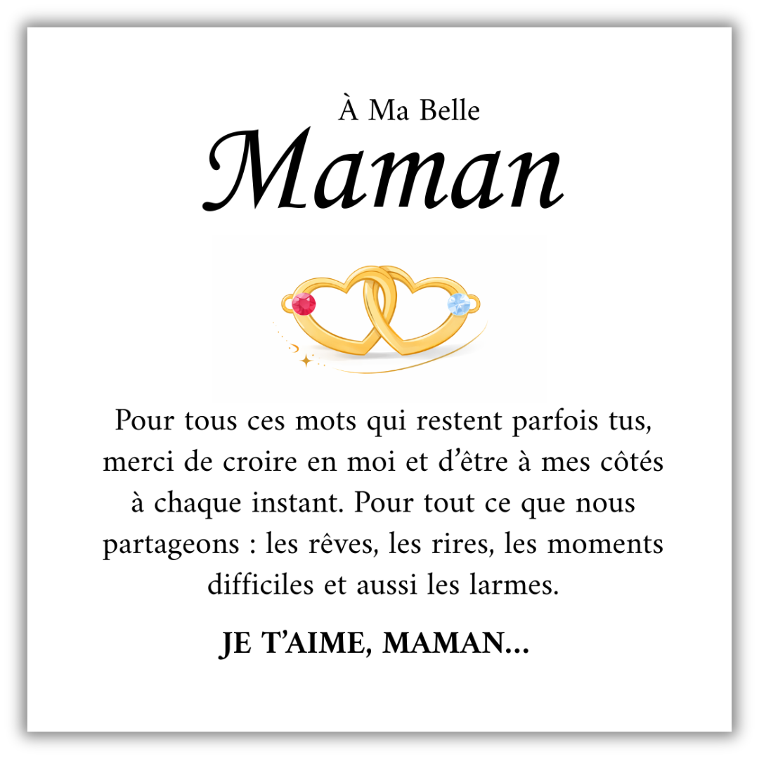 Bracelet Cœurs Entrelacés