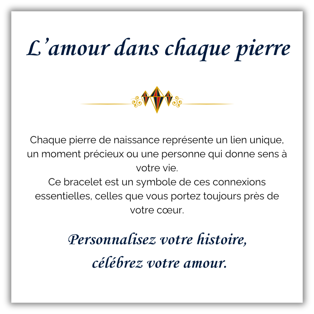 Bracelet Lien Éternel – Personnalisable