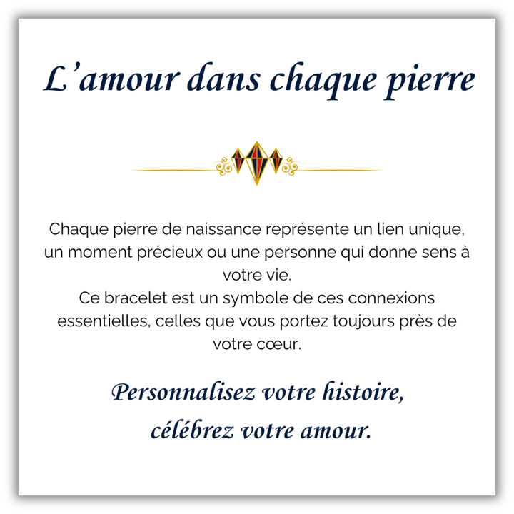 Bracelet Lien Éternel – Personnalisable