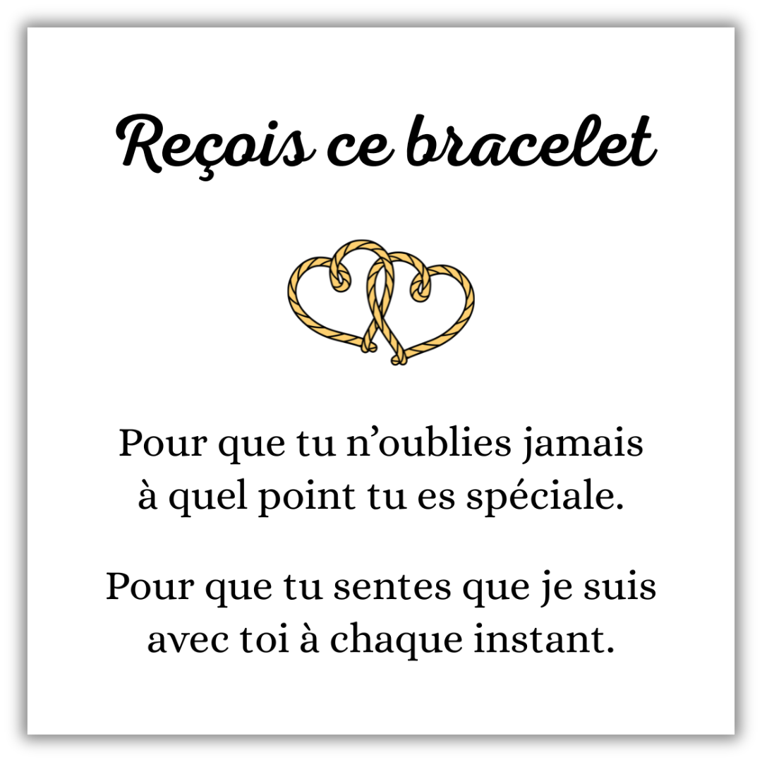 Bracelet Double Cœur