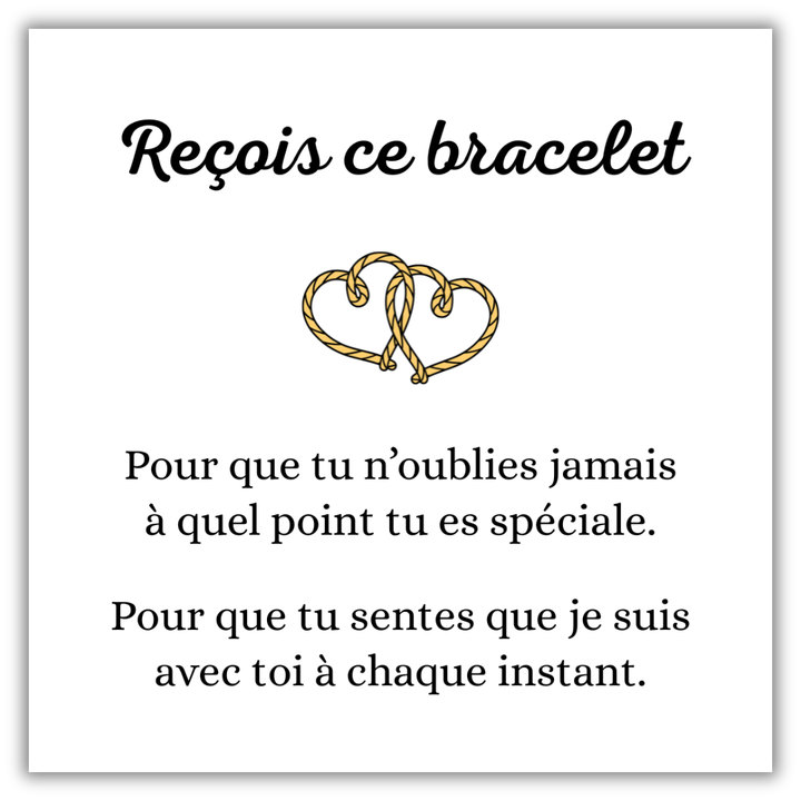 Bracelet Double Cœur