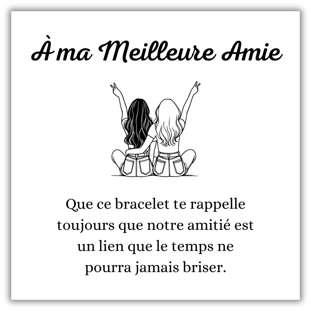 Bracelet Meilleure Amie