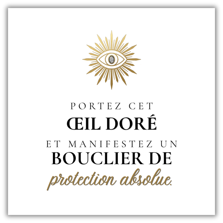 Bague Œil Doré