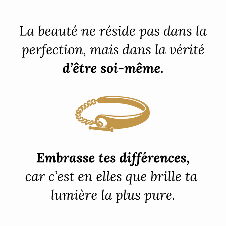 Bracelet Golden Asymétrique