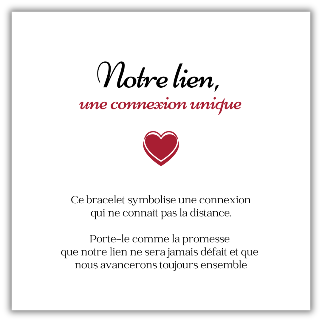 Bracelet Notre connexion