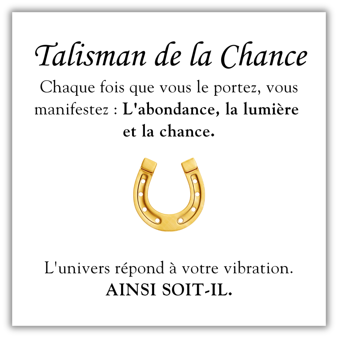 Bracelet Talisman de la Chance