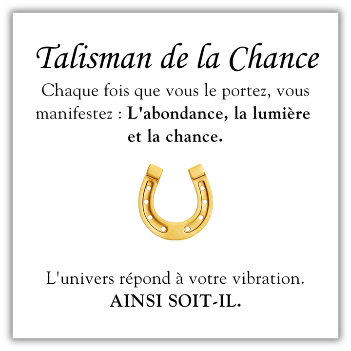 Bracelet Talisman de la Chance