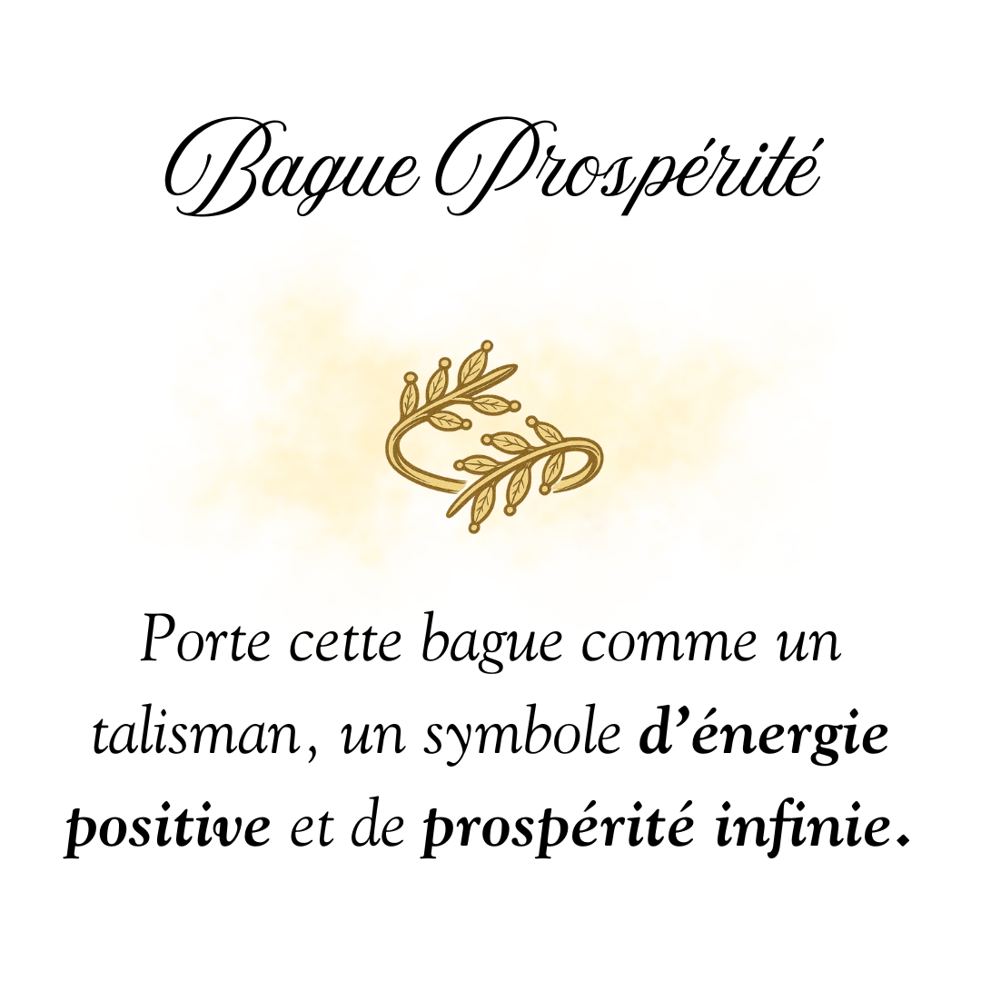 Bague Prospérité
