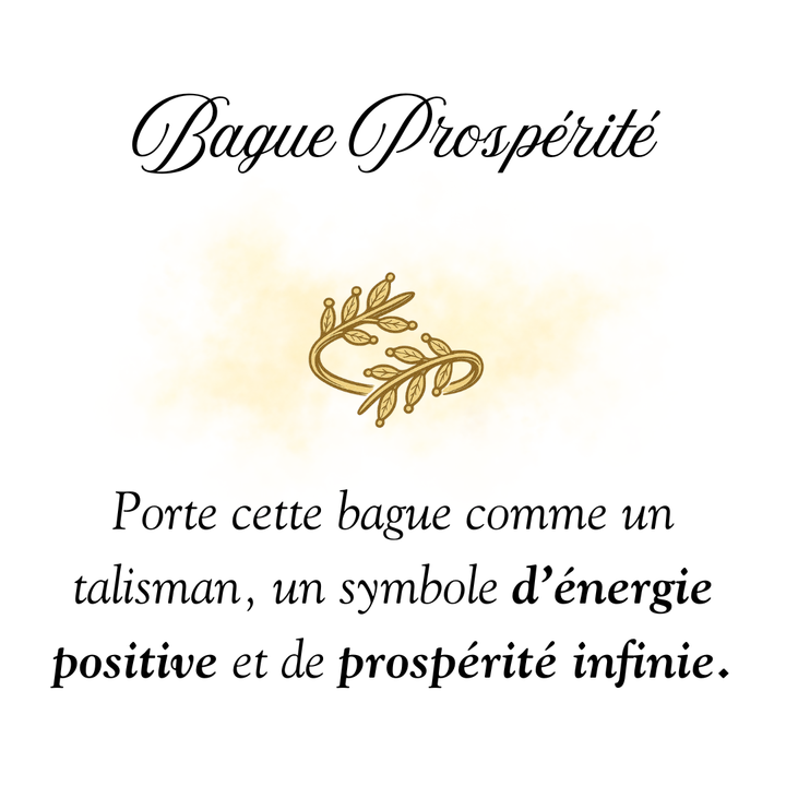 Bague Prospérité