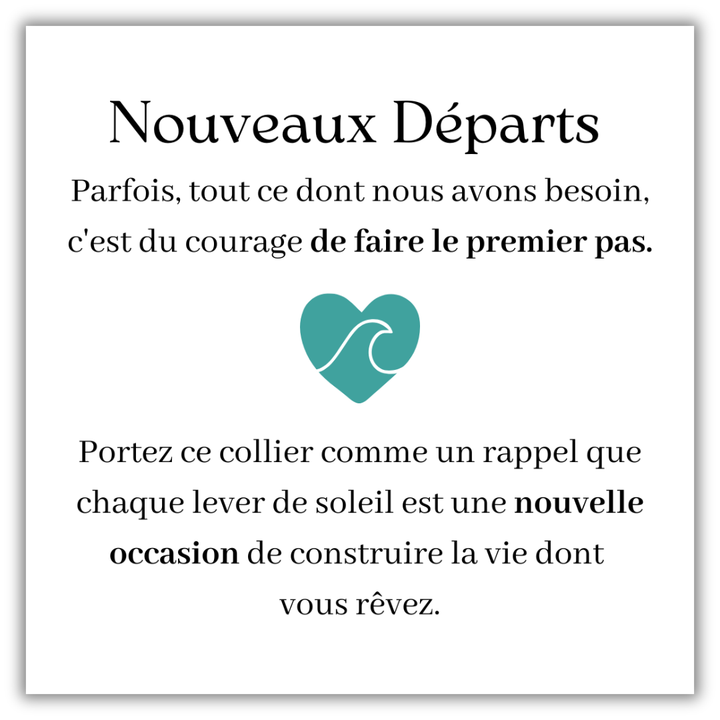 Collier Aube Marine
