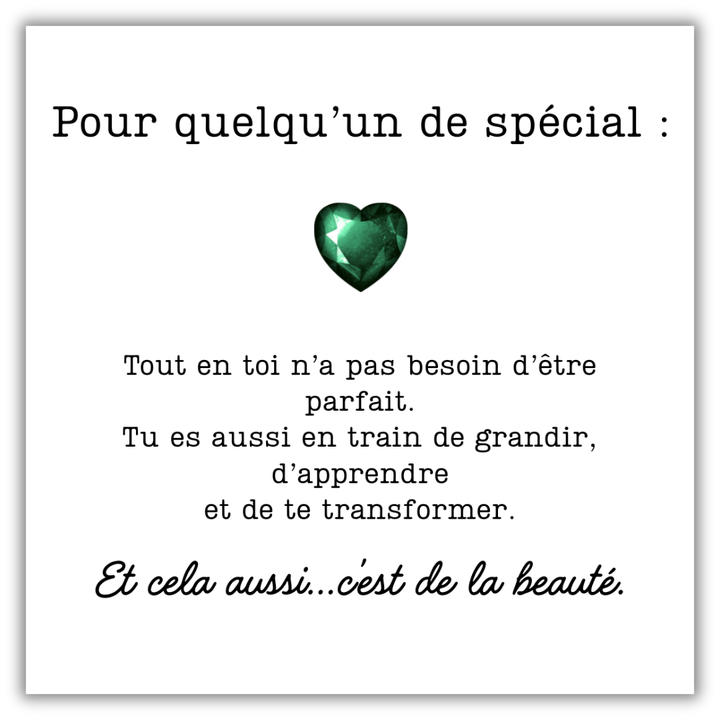 Bracelet Émeraude