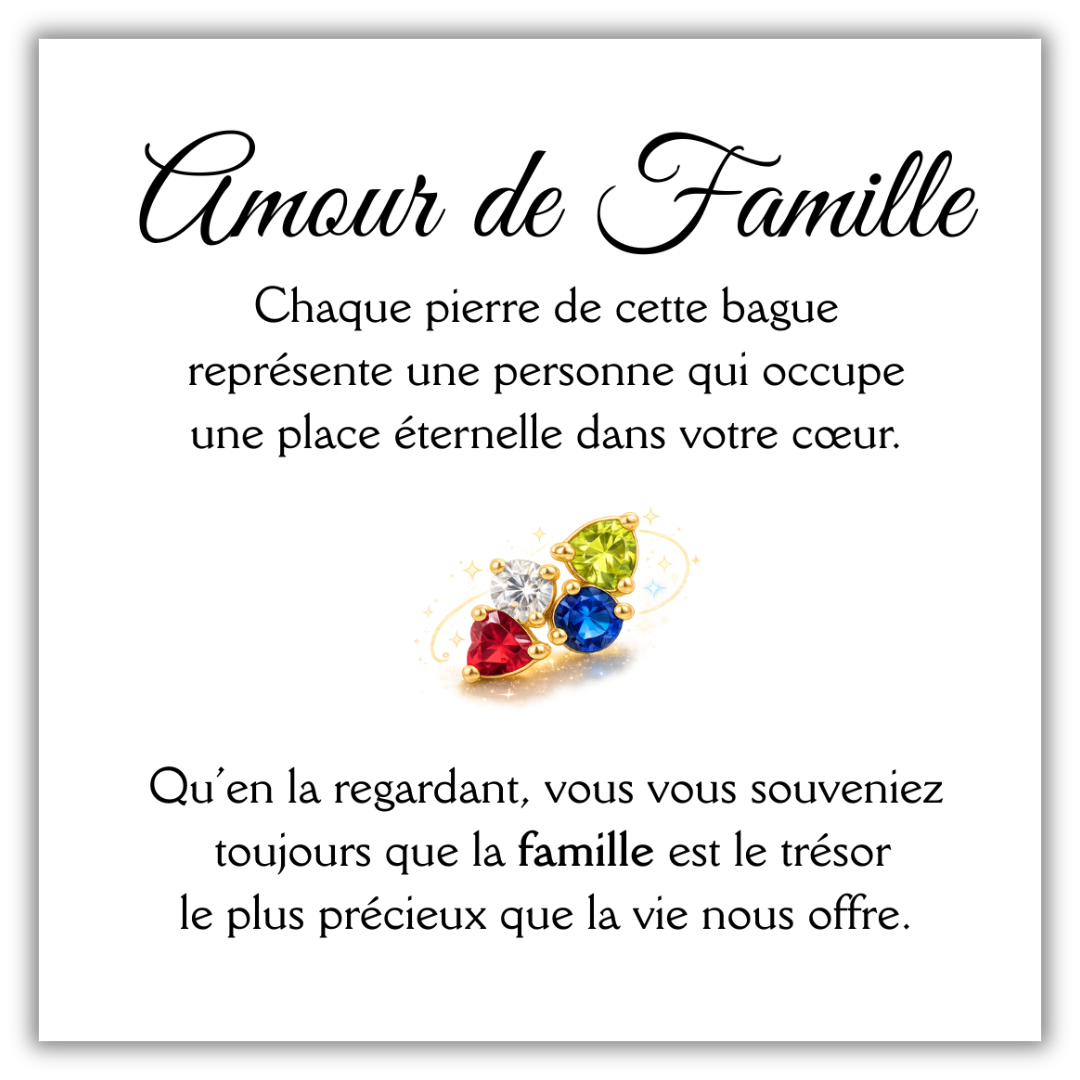 Bague Amour de Famille