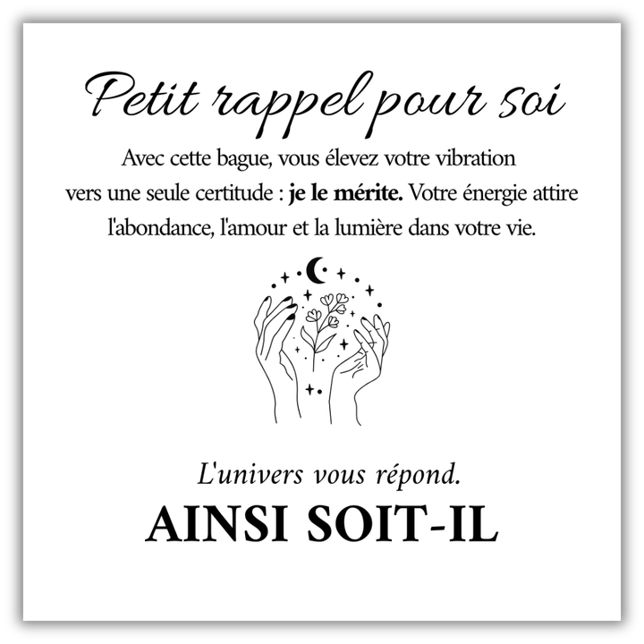 Bague Je le Mérite
