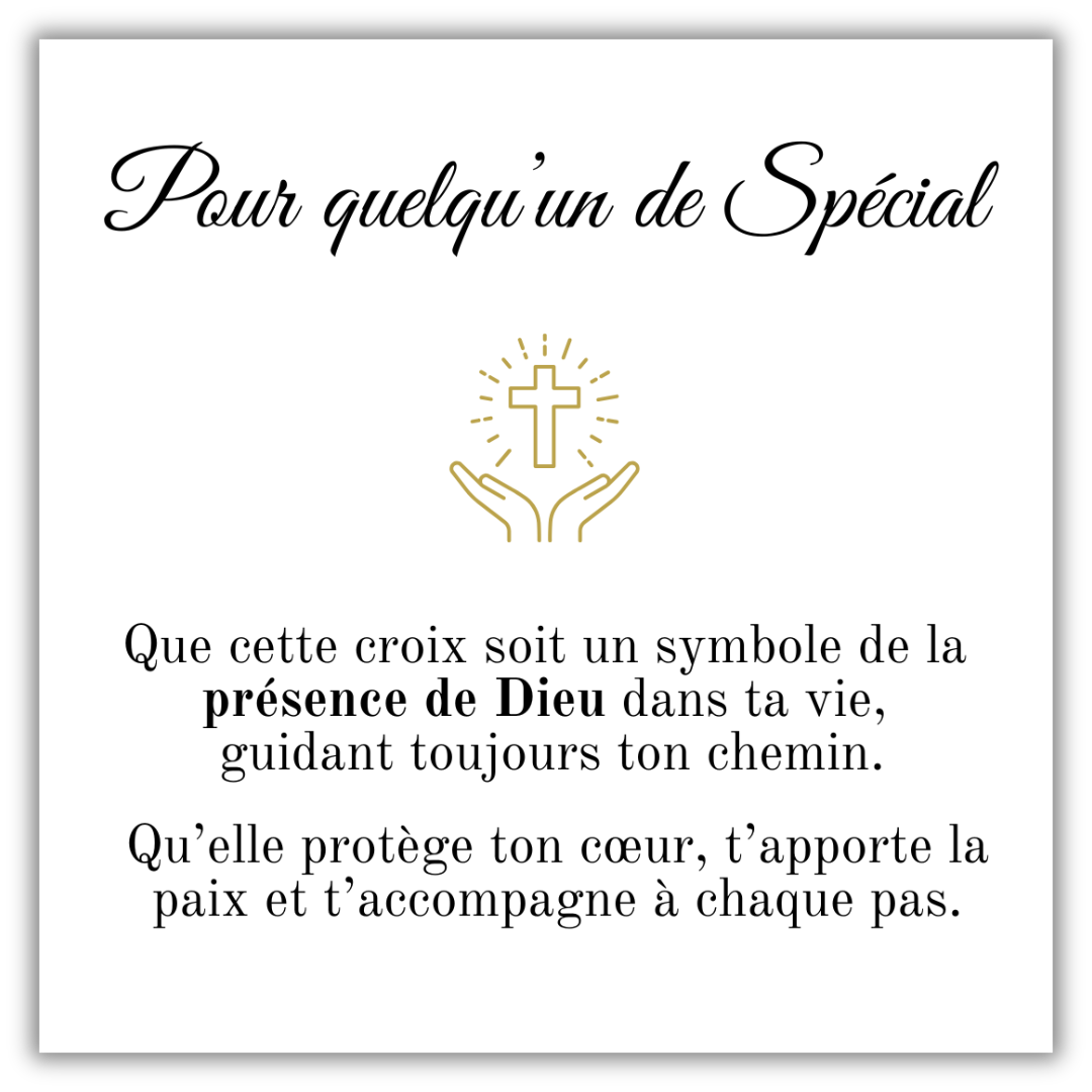 Collier Ma Foi – Édition Personnalisée