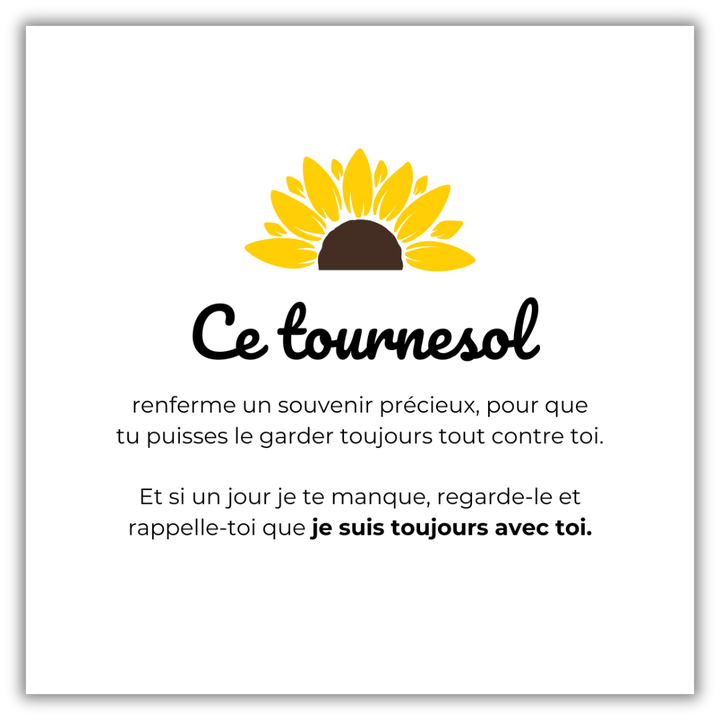 Collier Tournesol de nos souvenirs