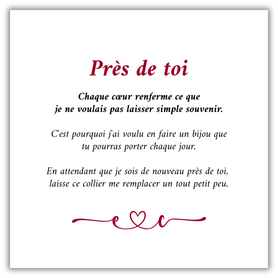 Collier Près de toi