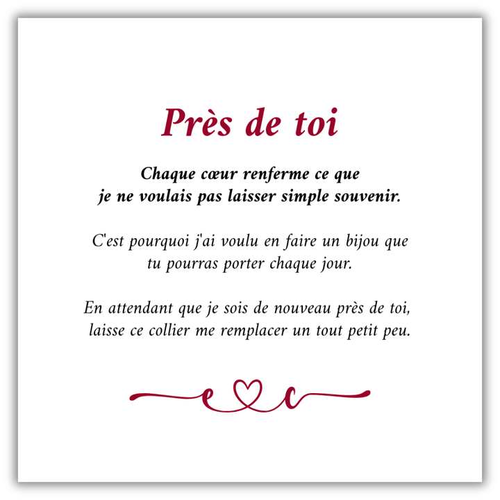 Collier Près de toi