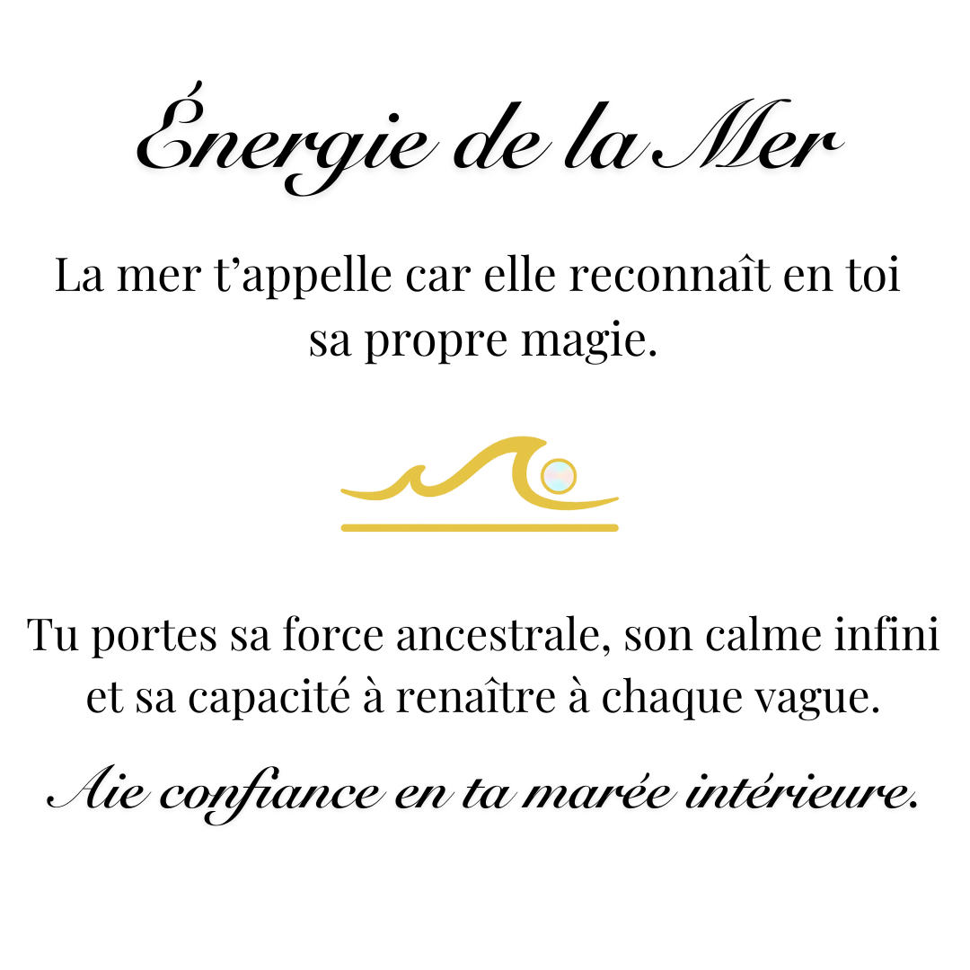 Bague Énergie de la Mer