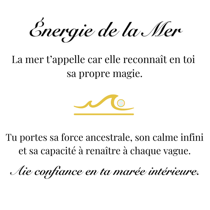 Bague Énergie de la Mer
