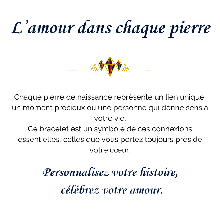 Bracelet Lien Éternel – Personnalisable