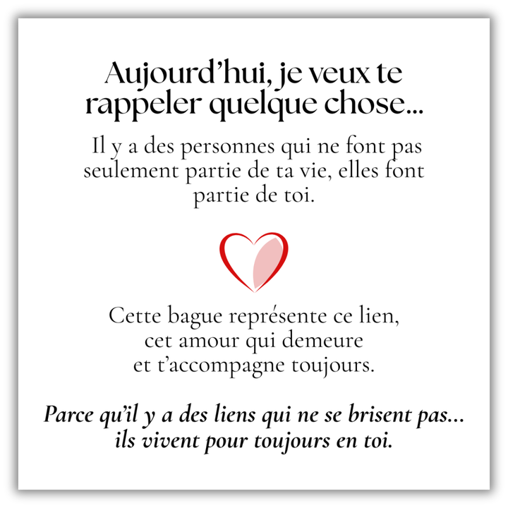 Bague Une Partie de Moi
