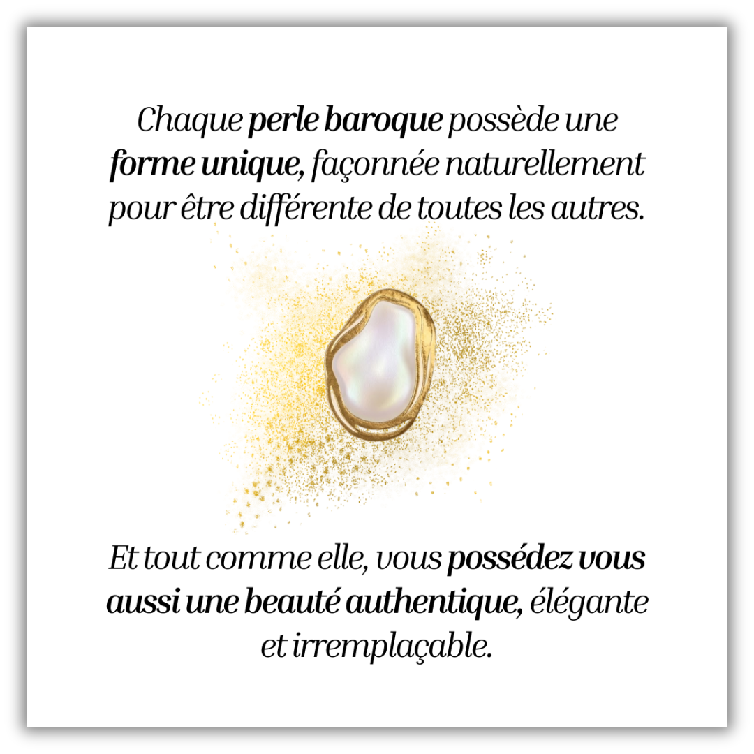 Bague Perla Bianca