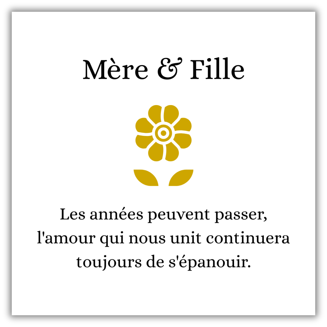 Bracelet Épanouissement – Mère & Fille
