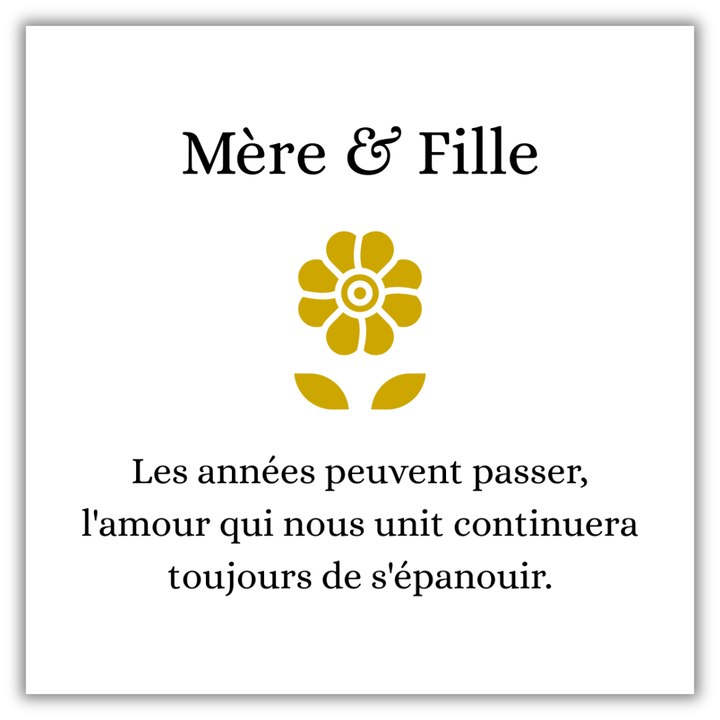 Bracelet Épanouissement – Mère & Fille