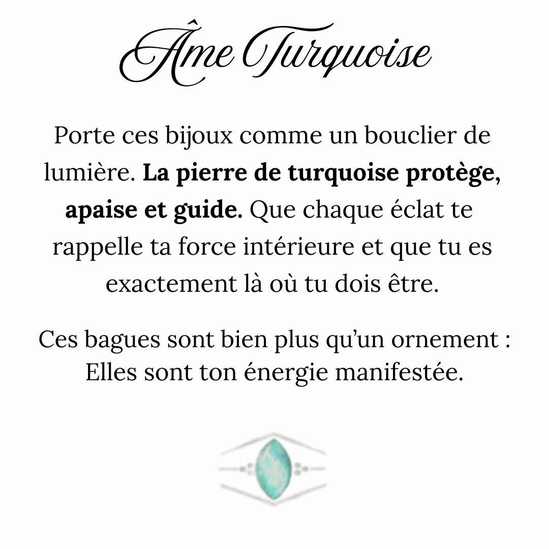 Set Double Âme Turquoise