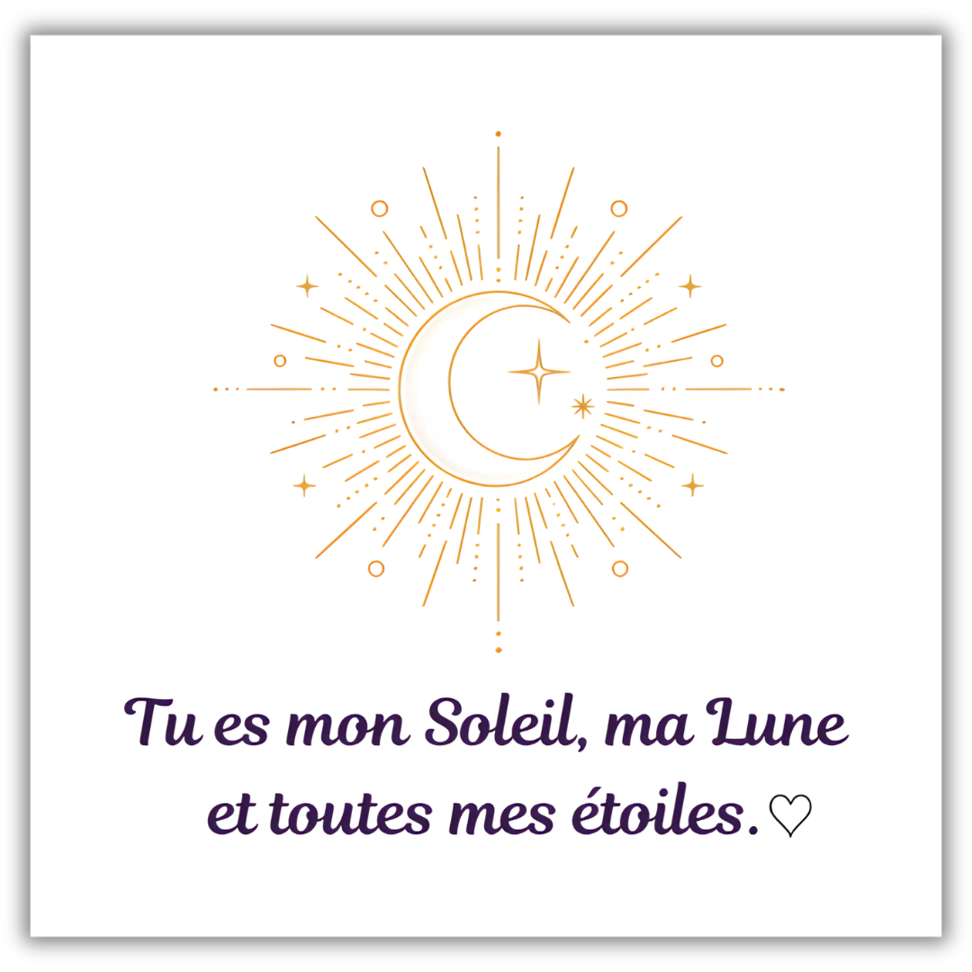 Colliers Soleil & Lune – Toi & Moi