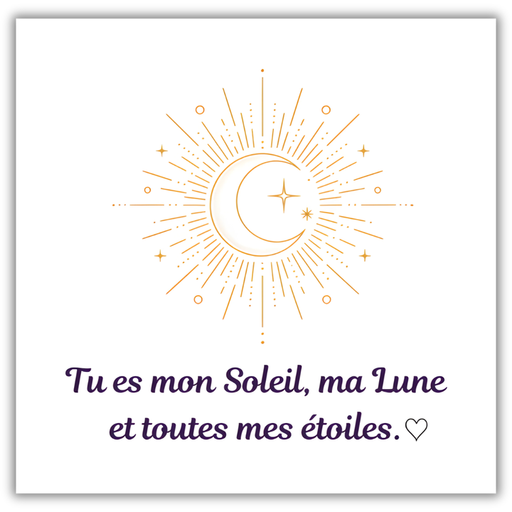 Colliers Soleil & Lune – Toi & Moi