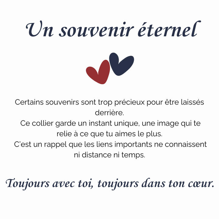 Collier Cœur de Souvenirs