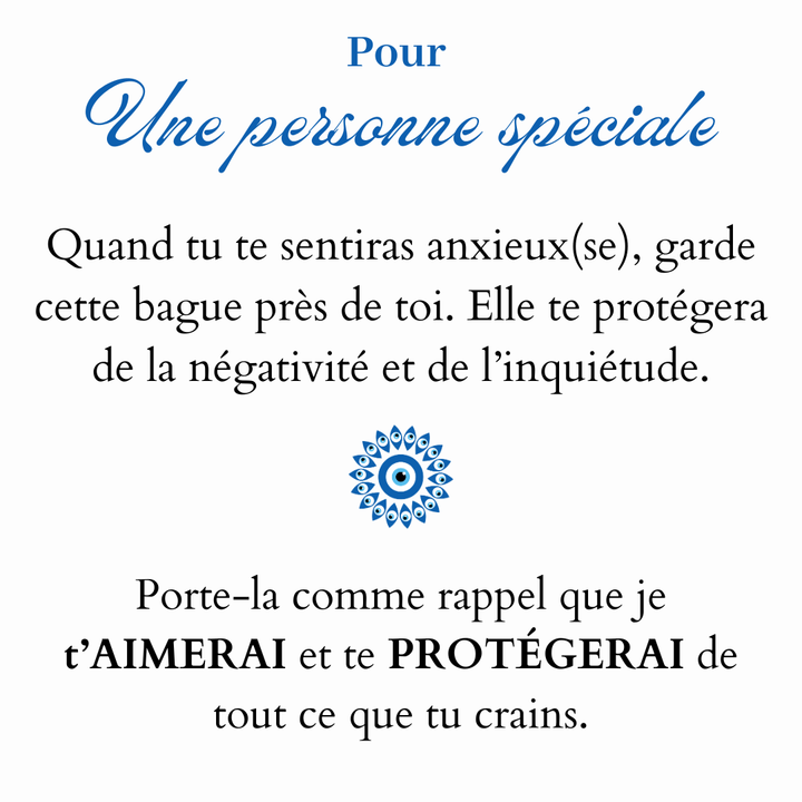 Bague Evil Eye – Amulette