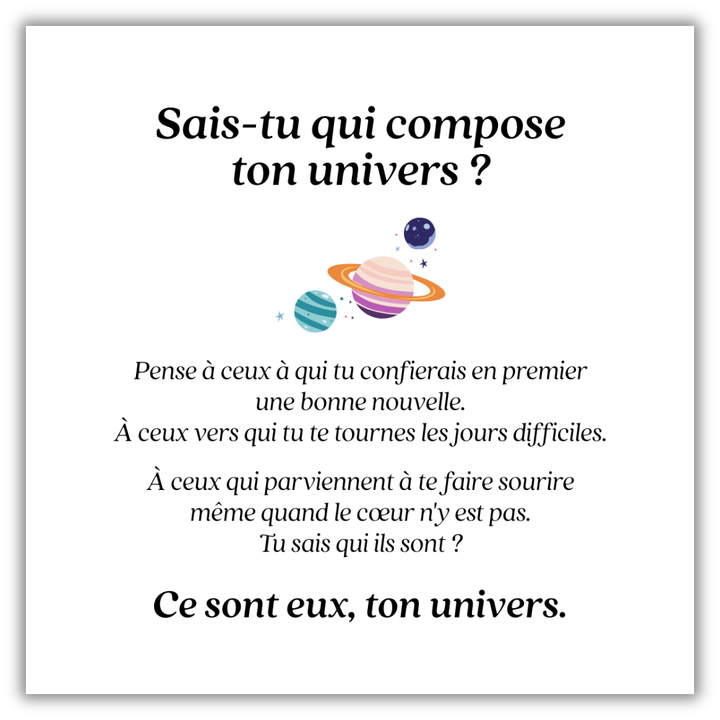 Bague Mon Univers – Personnalisée