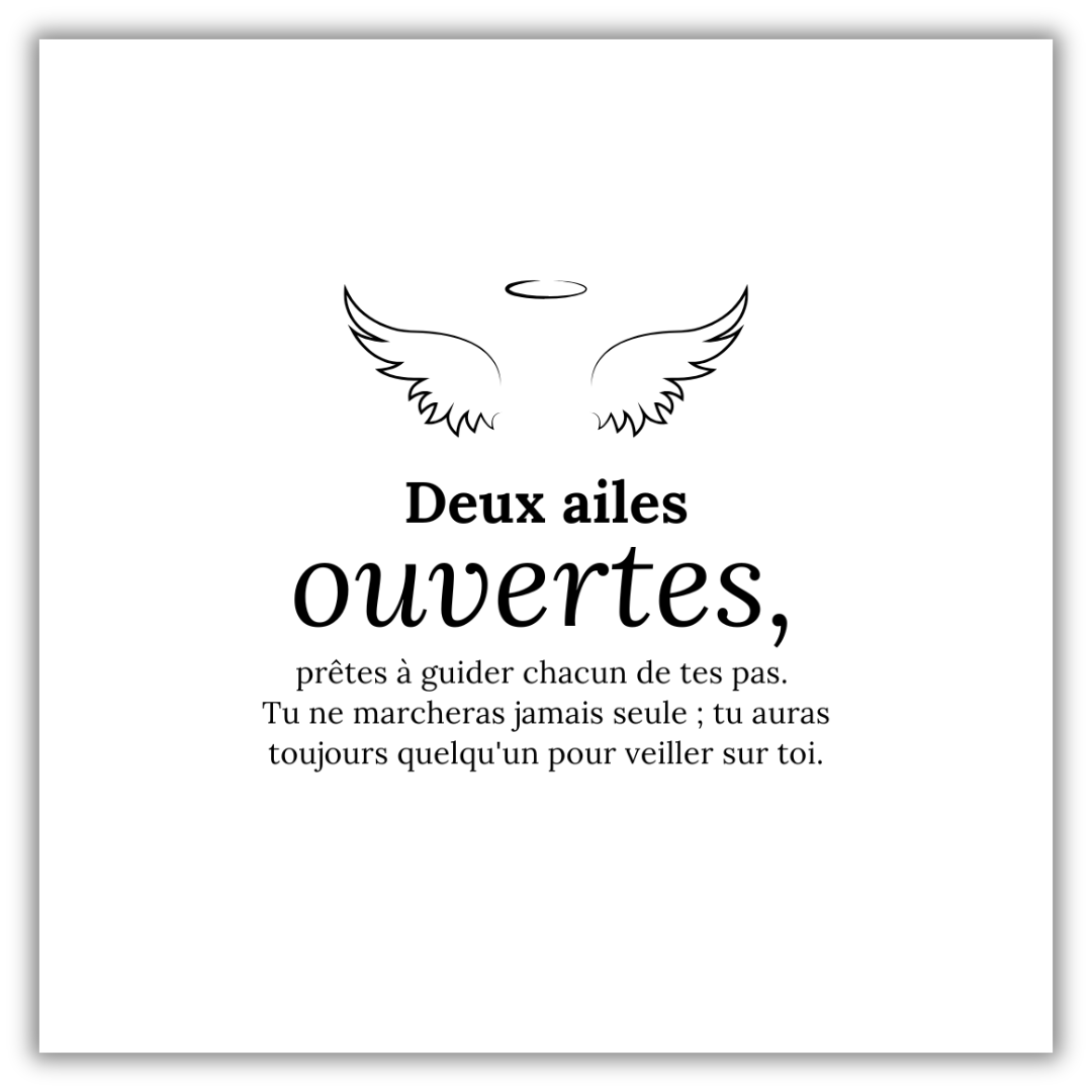 Collier Ailes Protectrices