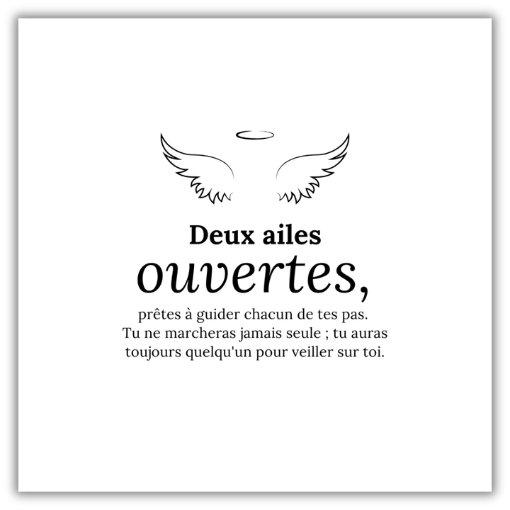 Collier Ailes Protectrices