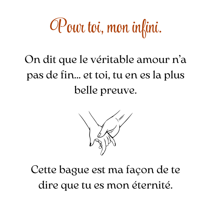 Bague Amour Sans Fin