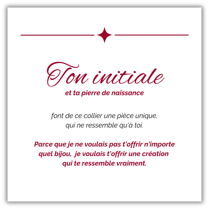 Collier Une part de toi
