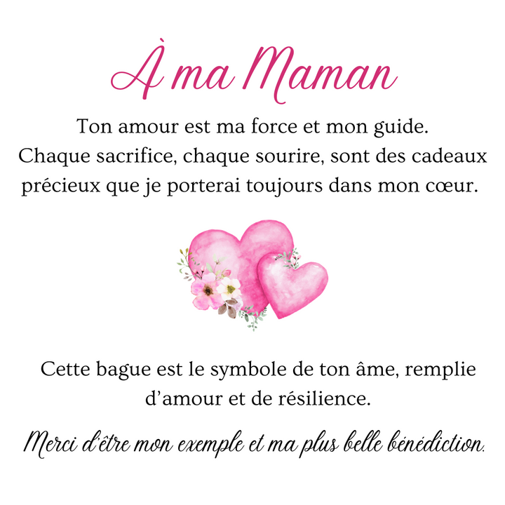 Bague Âme de Maman